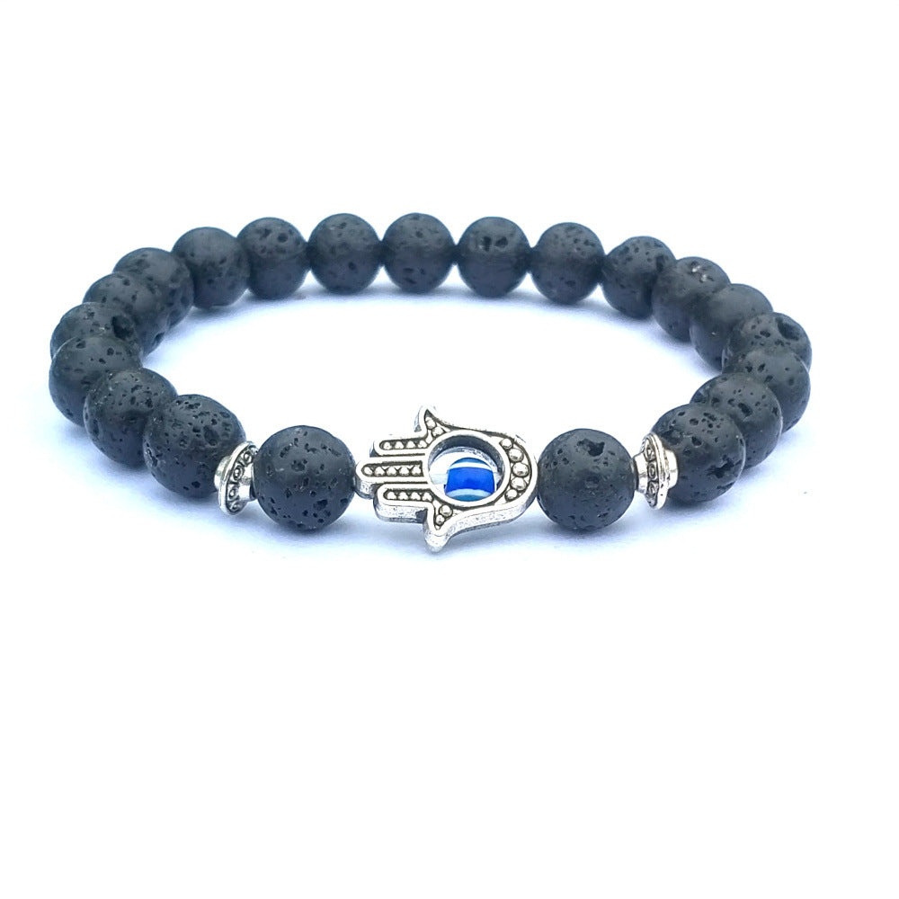 Bergamotte-Armband mit bösem Blick