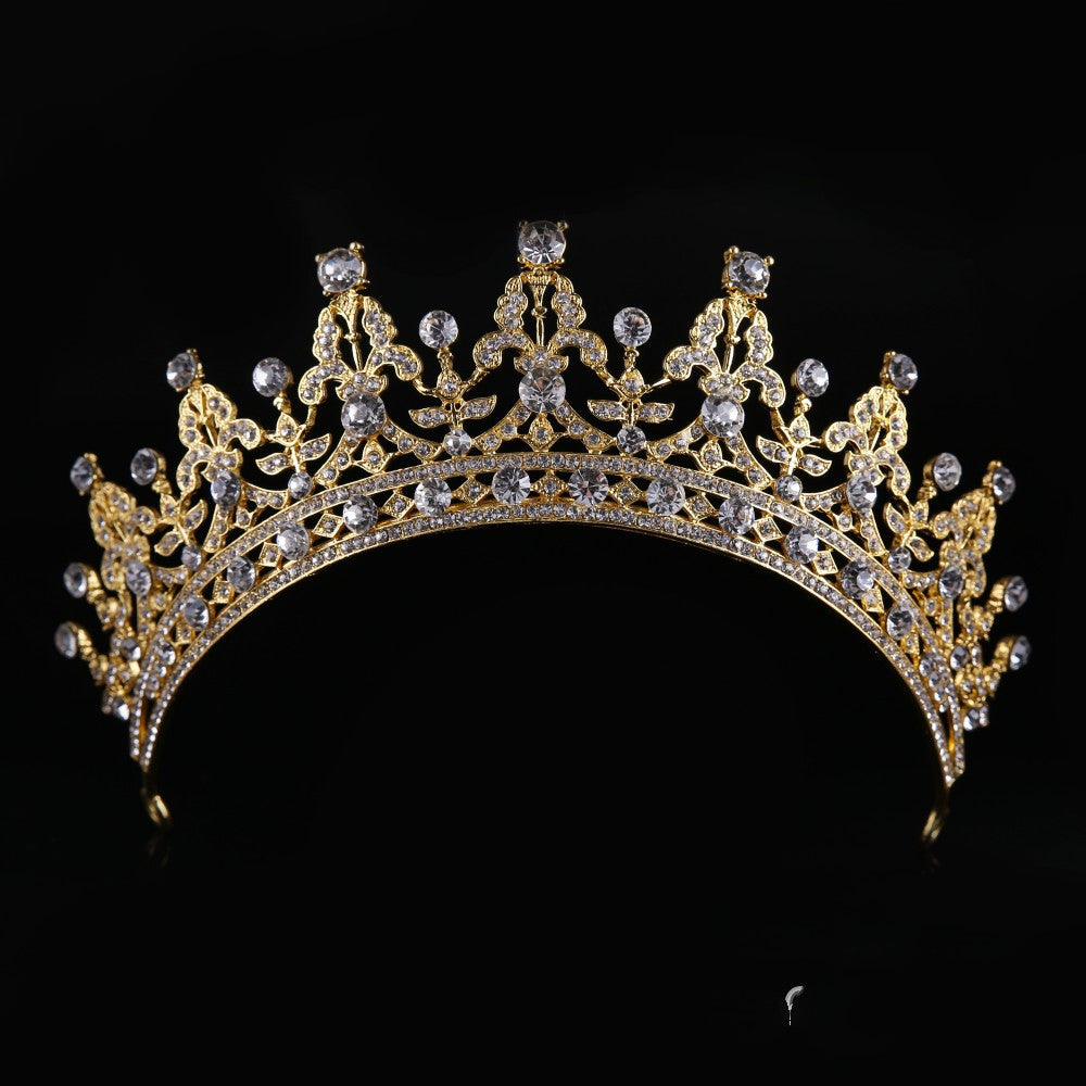 Diadema nupcial de corona de reina