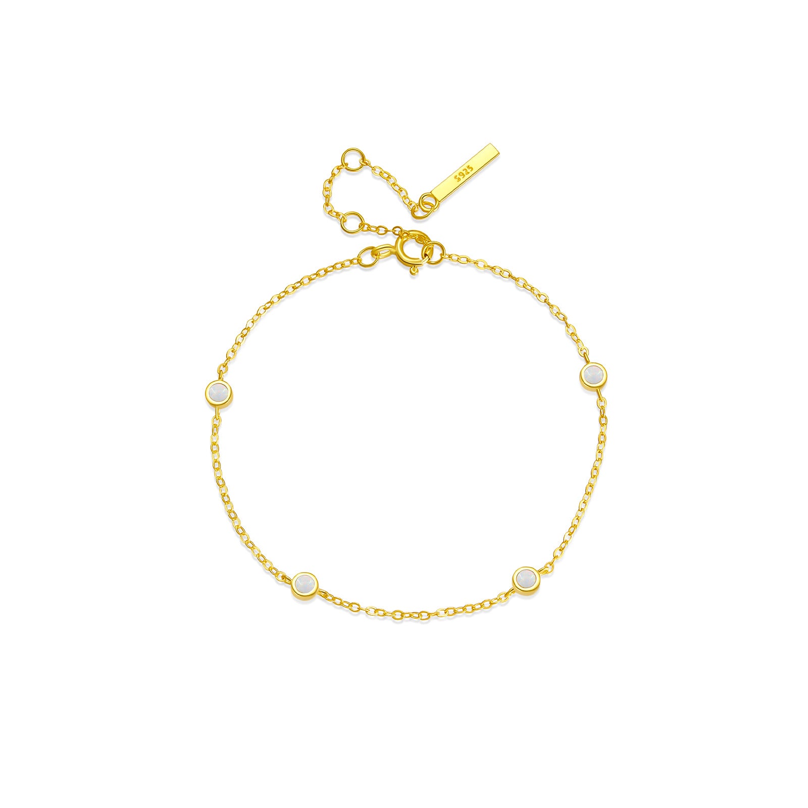 Simple Multi-adjustable Buckle Women's Bracelet