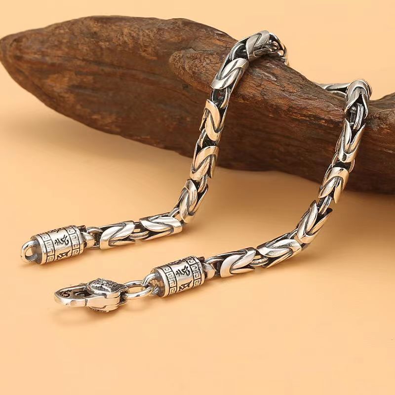 Men's Safety Pattern Bracelet Couple
