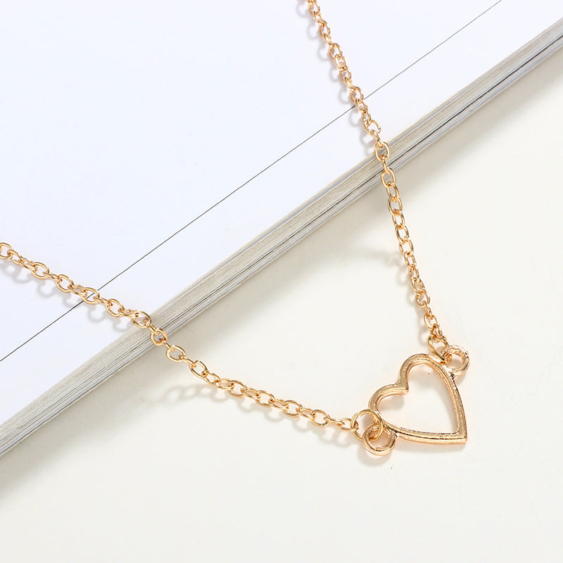Joyería de moda con cadena de cintura de corazón de melocotón