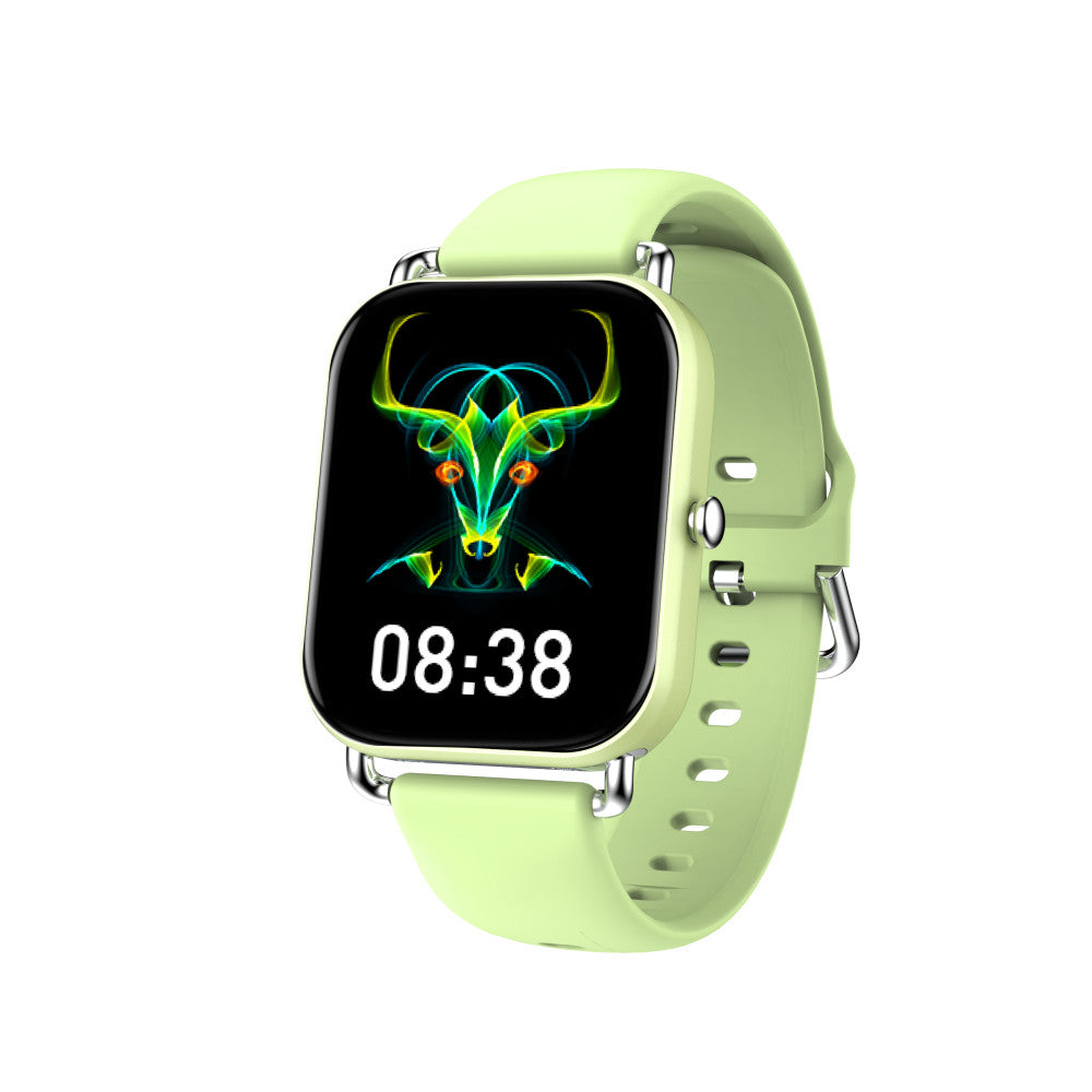 Körpertemperaturmessung, Kollisions-Farb-Sportmodus, stilvolle mikro-gravierte Smartwatch