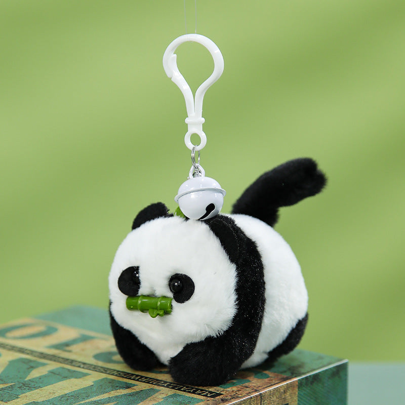 Llavero Gato Cola Moviéndose Cerdo Xiaofei Peluche