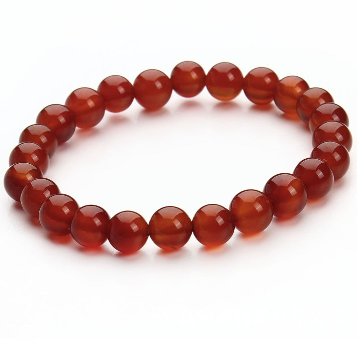 Pulsera de cuentas redondas de piedra arenisca azul aventurina