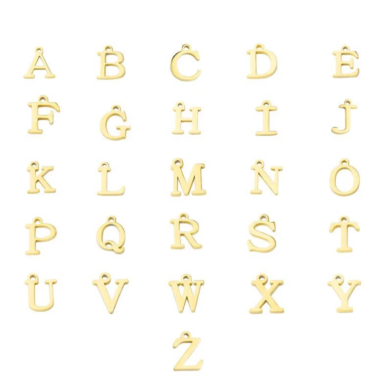 Nuevas pulseras con nudo de amor de la A a la Z para mujer, pulseras con dije de cadena de serpiente delicada de color dorado para parejas, joyería de acero inoxidable, regalo para el Día de San Valentín