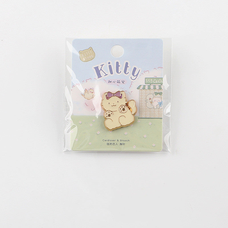 Broche Amante de Letras Novio Mascota Tierna