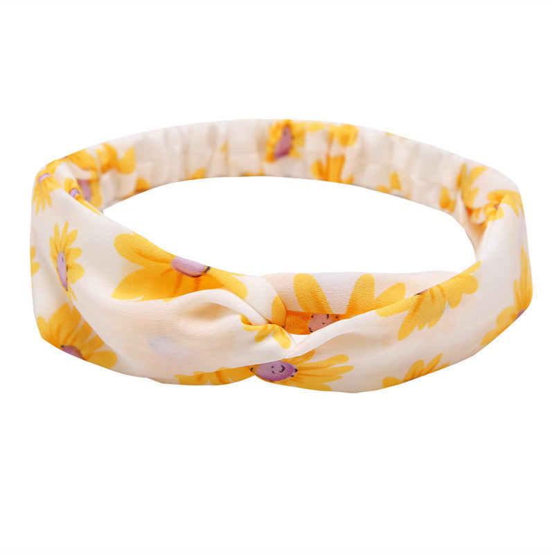 Women's Polka Dot Printed Bohemian Sweet Simple Hair Band