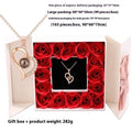 I Love You Projection Necklace Women's High-end Peach Heart