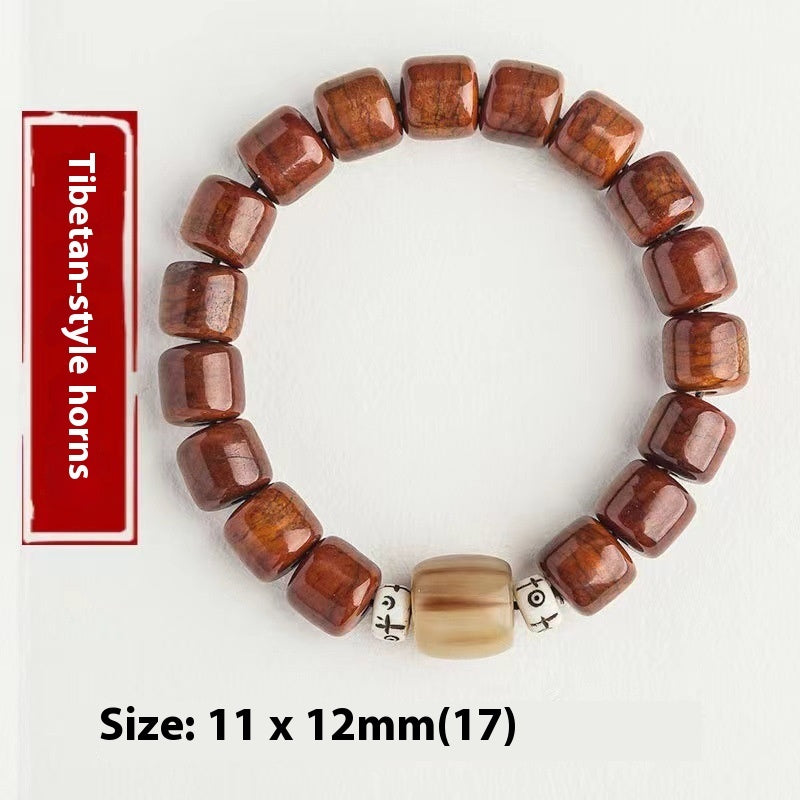 Tibetan Style Yak Bone Hand Toy Beads Bone Tibetan Beads Horn Bracelet
