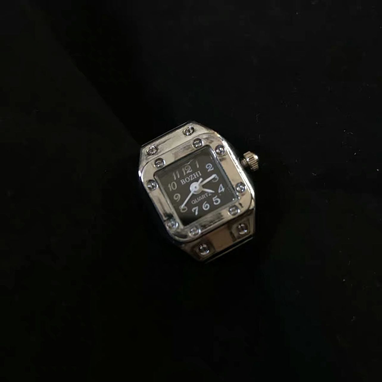 Vintage Paar Uhren Paar Stil Einfache Ringe