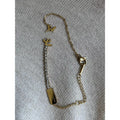 Y Letter Series Classic Asymmetric Zircon Bracelet 18K Gold Plating