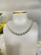 Collar de perlas de cristal--Solo recogida local