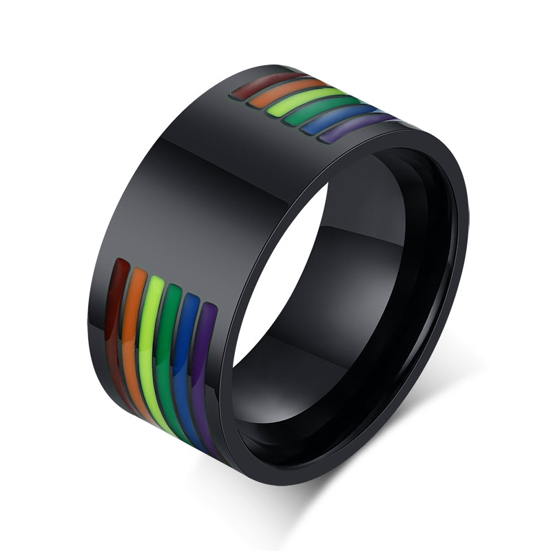 Anillo Unisex Arcoíris del Orgullo Cycolinks