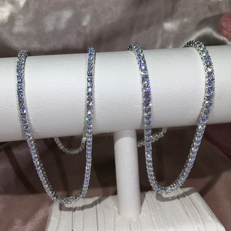 Hip-Hop-Halskette Schlüsselbeinkette Armband