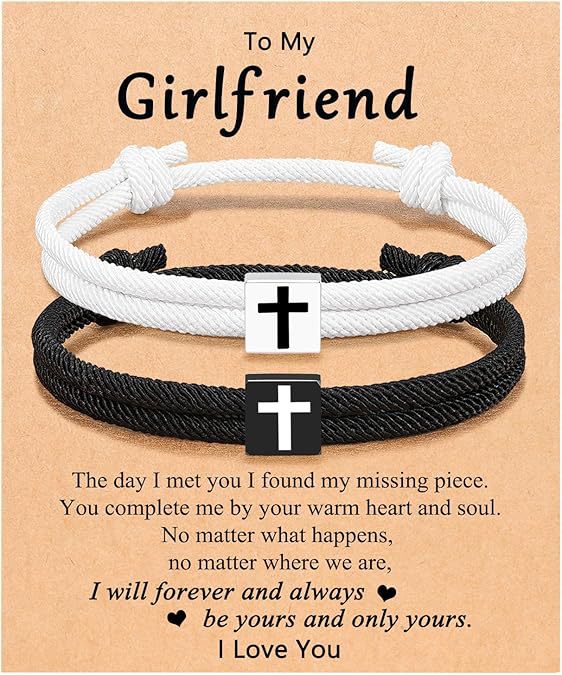 Simple Fashion Cross Milan Rope Braided Bracelet