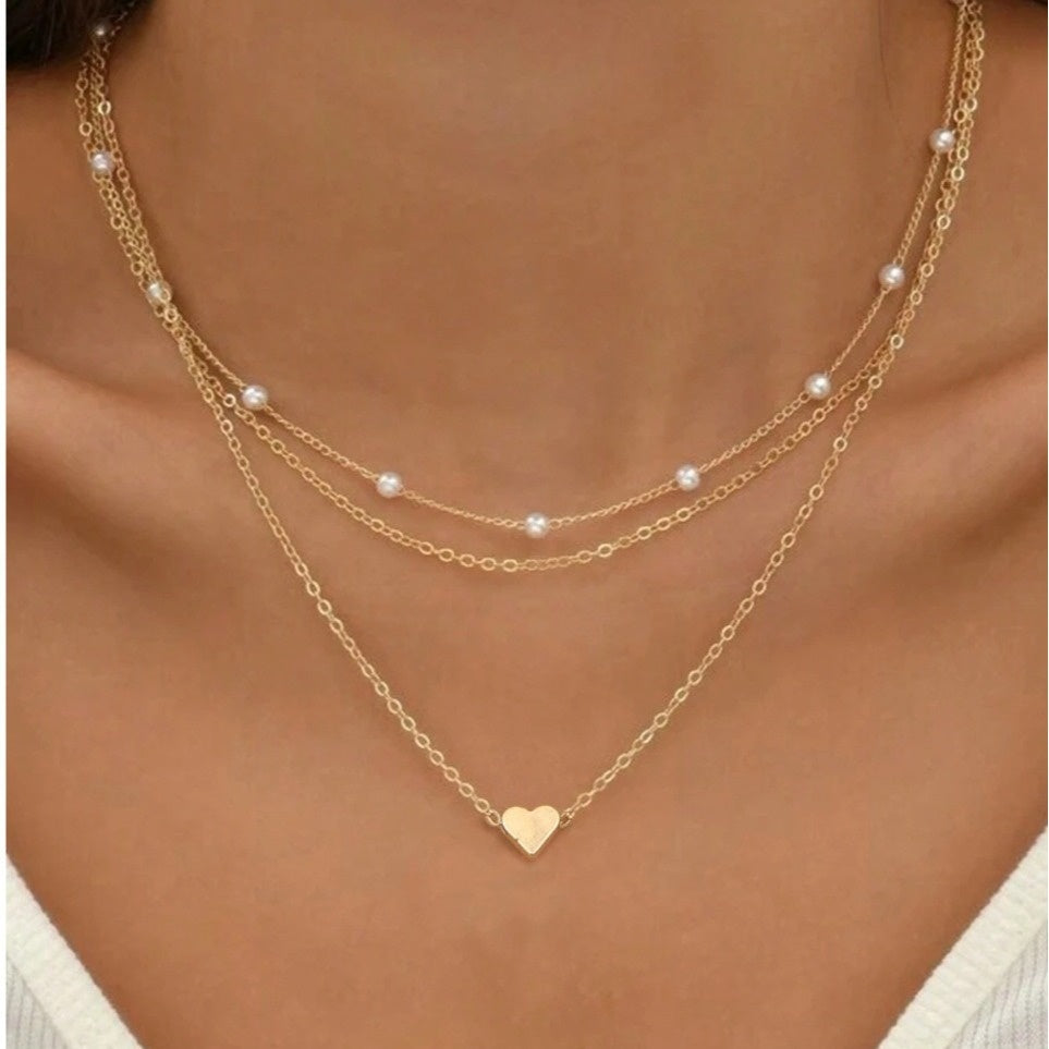 Girl Simple Necklace Necklace Clavicle Chain