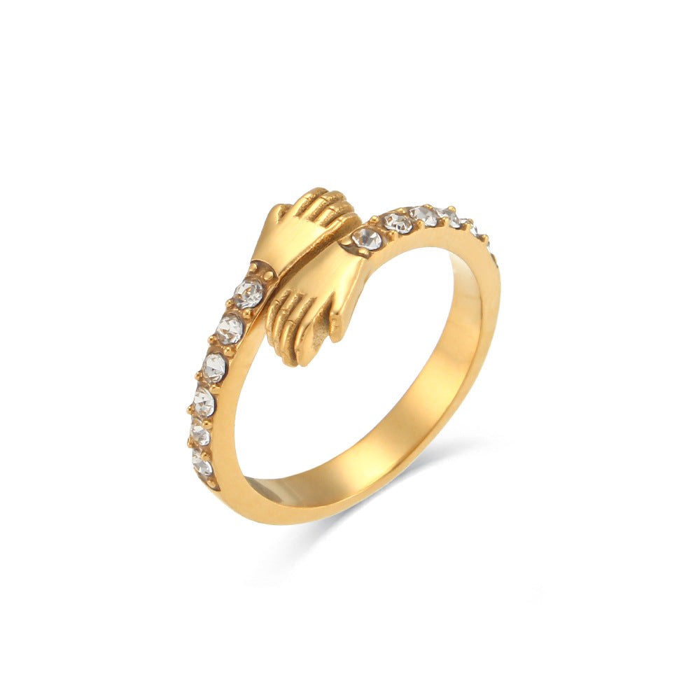 Anillo de oro Amaryllis