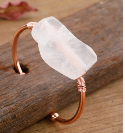 Armbänder mit rauen Steinen Weihnachtsarmbänder Schmuckgeschenke