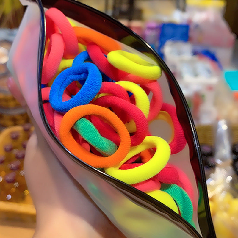 Diadema para niña, diadema colorida para niños, pequeñas bandas elásticas para el cabello