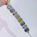 Geprägtes farbiges Emaille-Armband „Hot Girl“