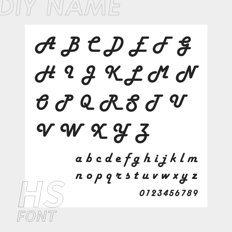 Tobillera personalizada de acero inoxidable 316L con letras del alfabeto inglés