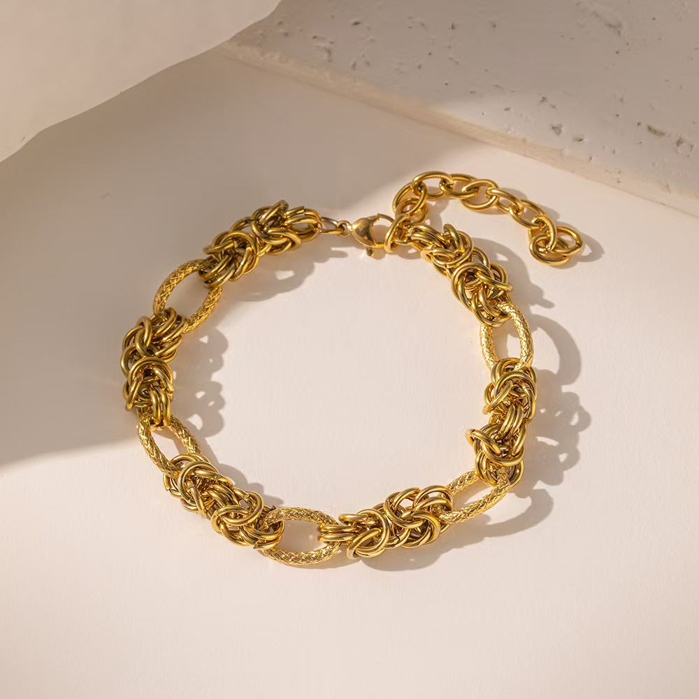 Retro Cold Titanium Steel Bracelet Female Accessories