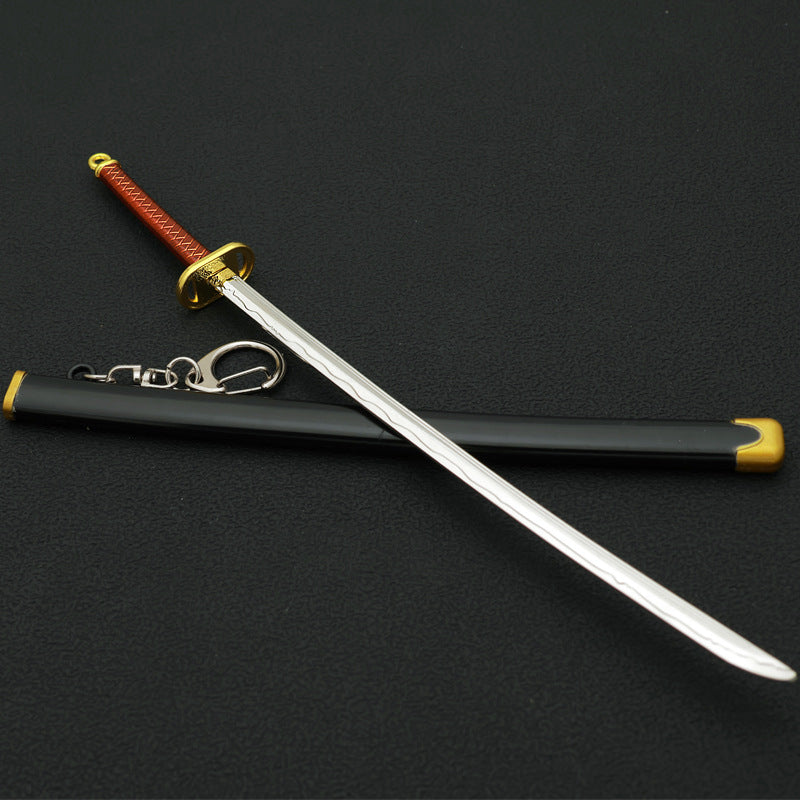 Modelo de arma B Hueso Preocupa Esposa Cuchillo 22CM Adornos Artesanales Totalmente Metálicos