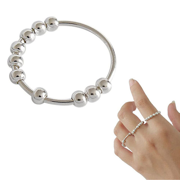 Angstring aus Edelstahl