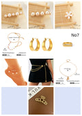 Chain multi-layer waist chain