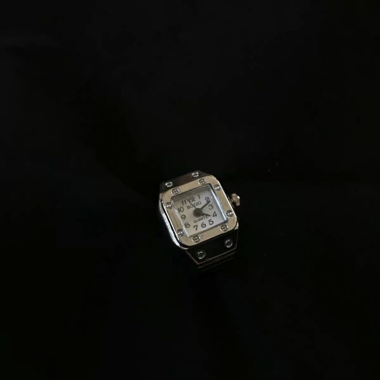 Vintage Paar Uhren Paar Stil Einfache Ringe