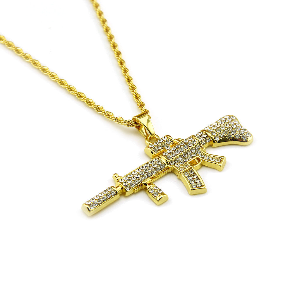 Men's Diamond Pendant Necklace Pendant