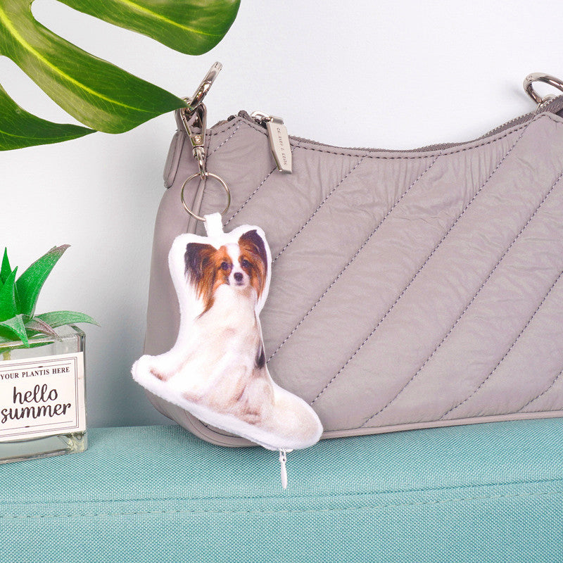 Cat Pet Keychain Custom Dog Photos