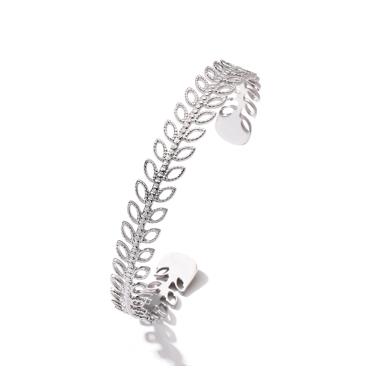Fashion hohles Edelstahlarmband für Damen