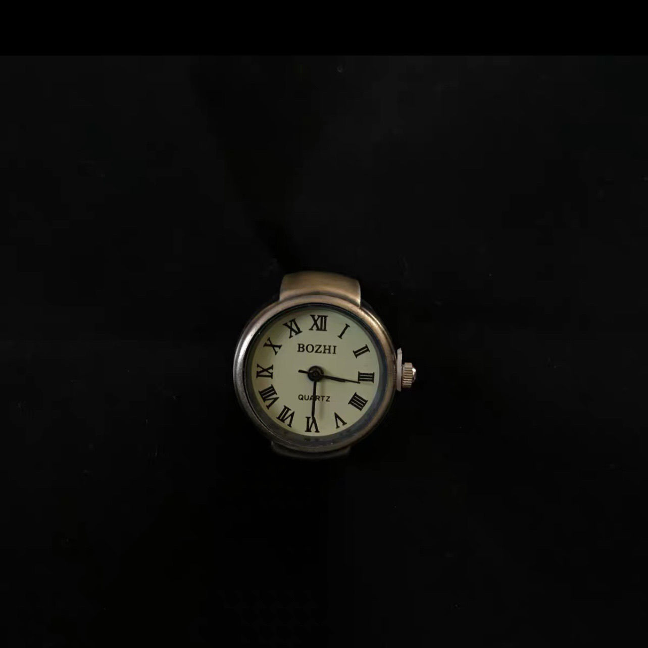 Vintage Paar Uhren Paar Stil Einfache Ringe