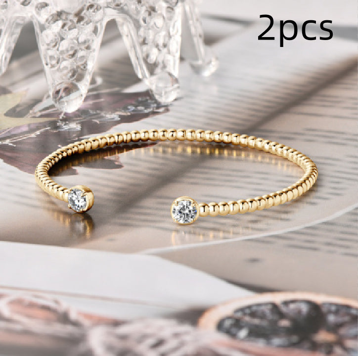 Simple All-match Moissanite Bracelet For Women