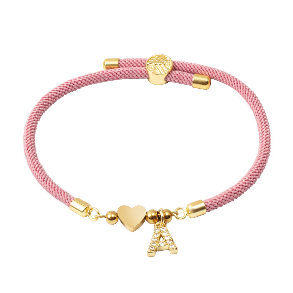 26 Letter Stainless Steel Bracelet