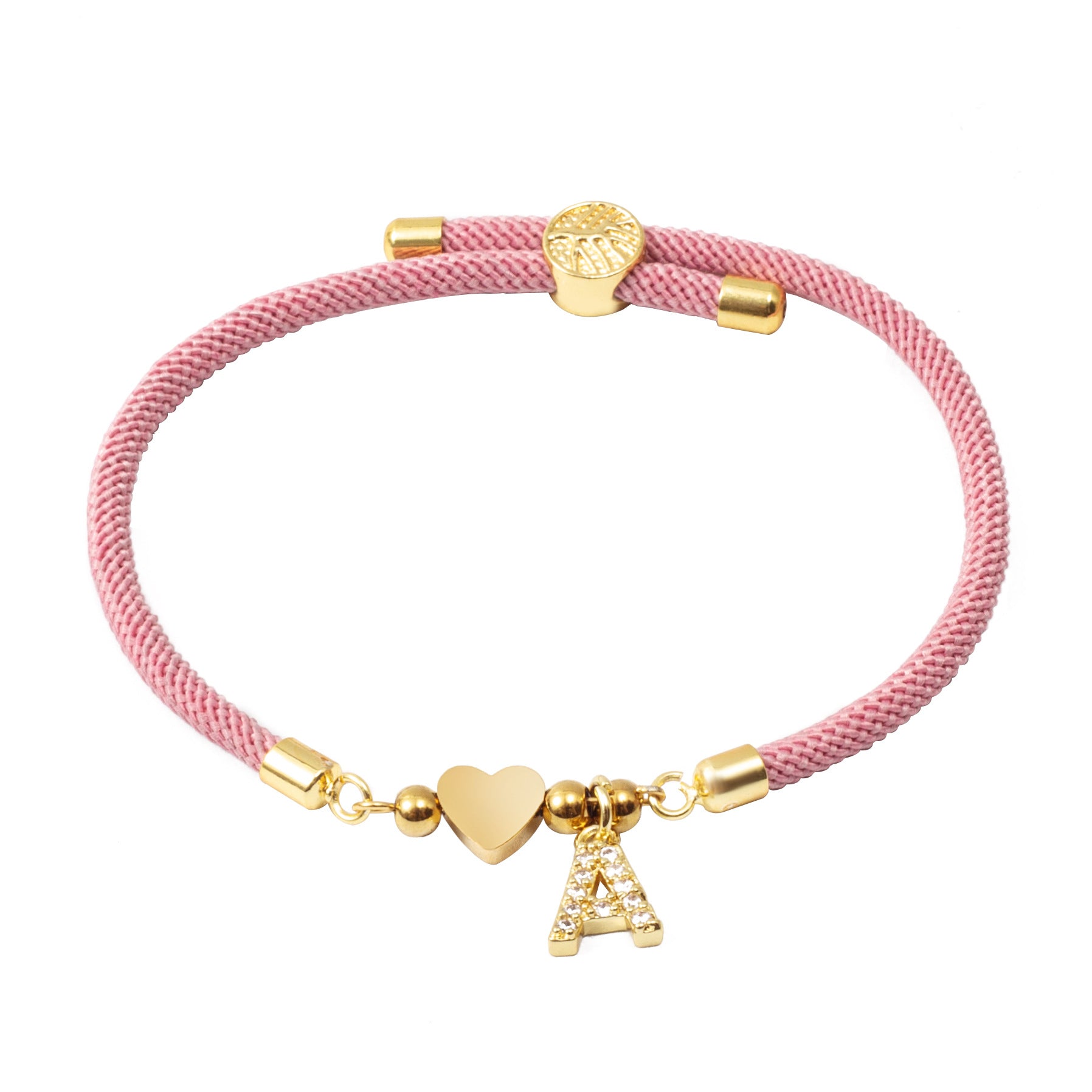 26 Letter Stainless Steel Bracelet