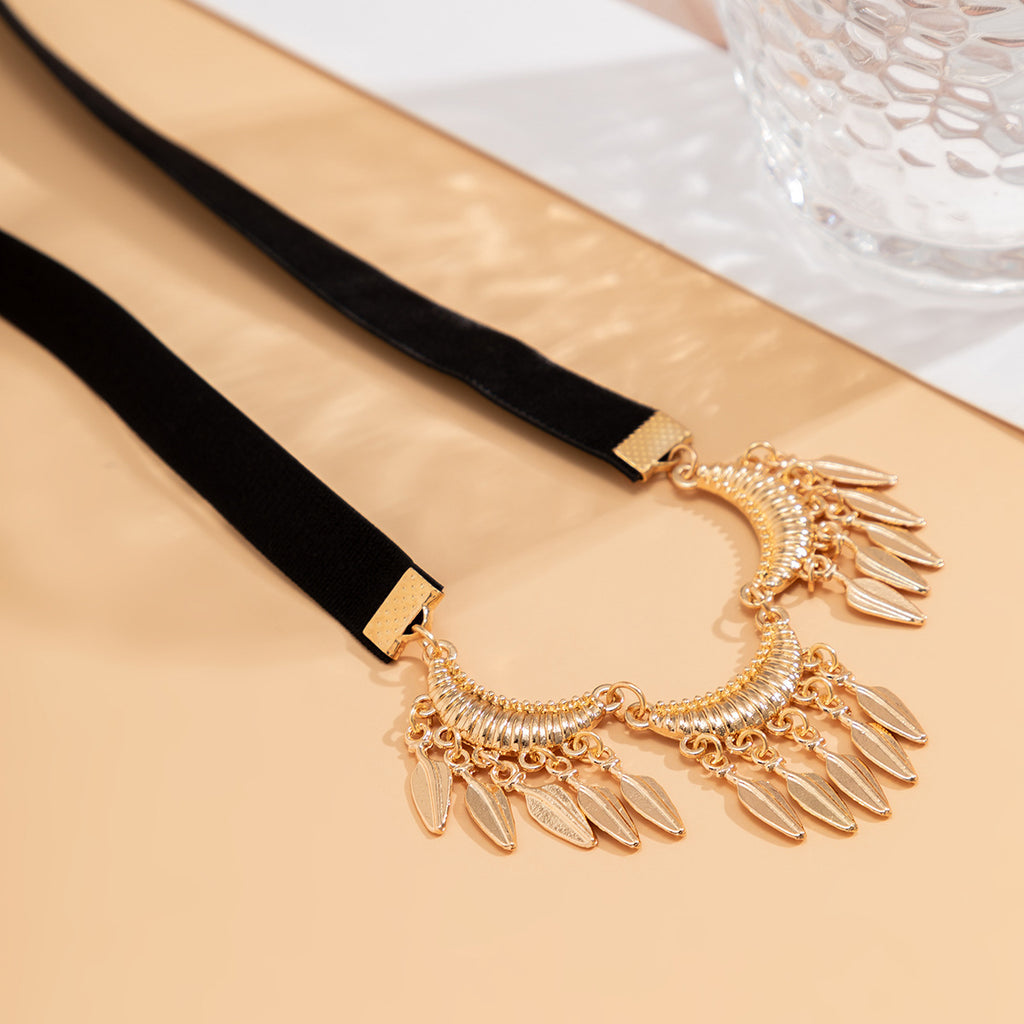 Beach Elastic Leg Loop Fringed Body Chain