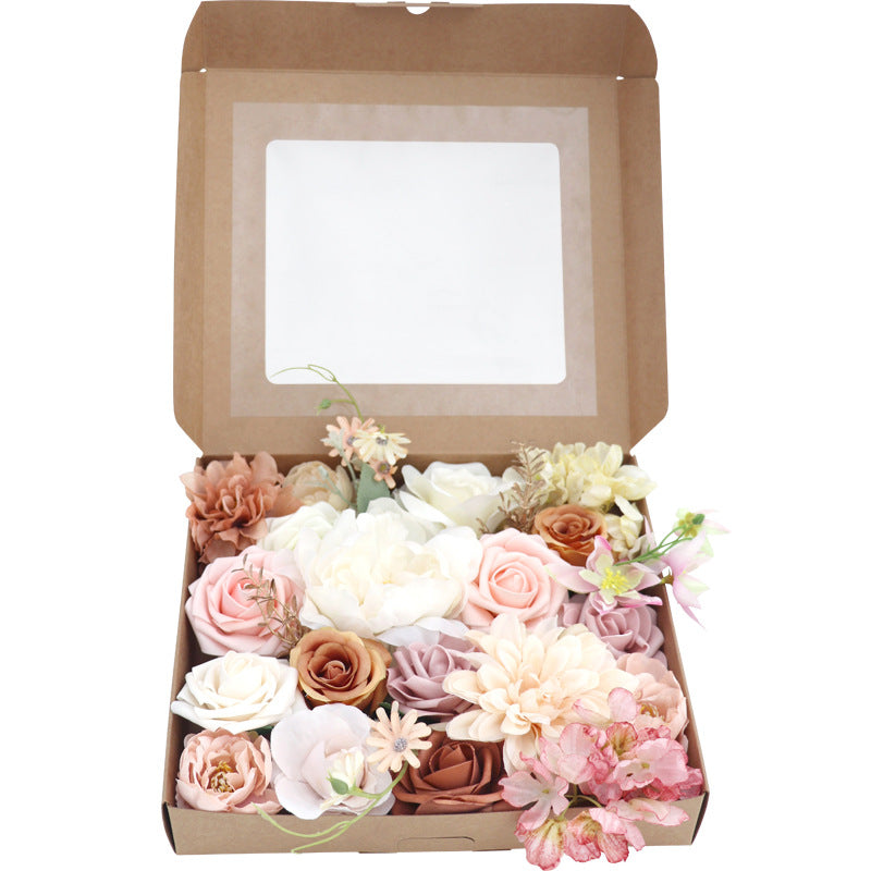 Blumenbox Hochzeit Geburtstag Party Geschenk Hochzeits Brautjungfern Brautstrauß
