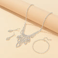Fashionable Bridal Jewelry Set Simple Necklace