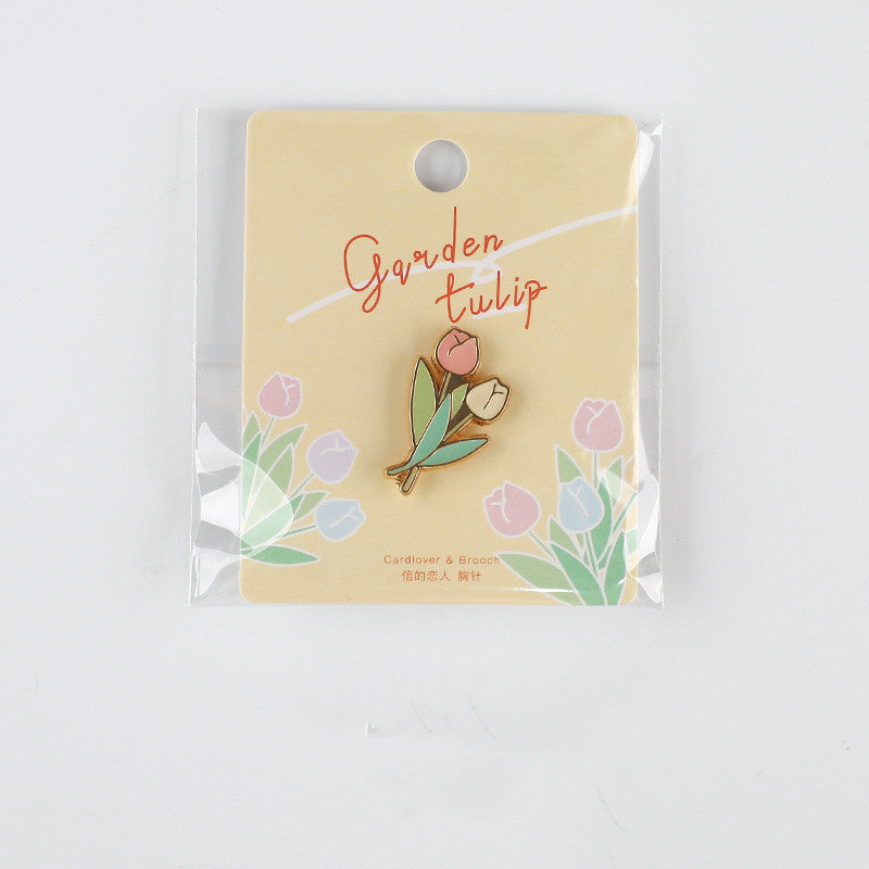 Broche Amante de las Letras Animales Bonitos