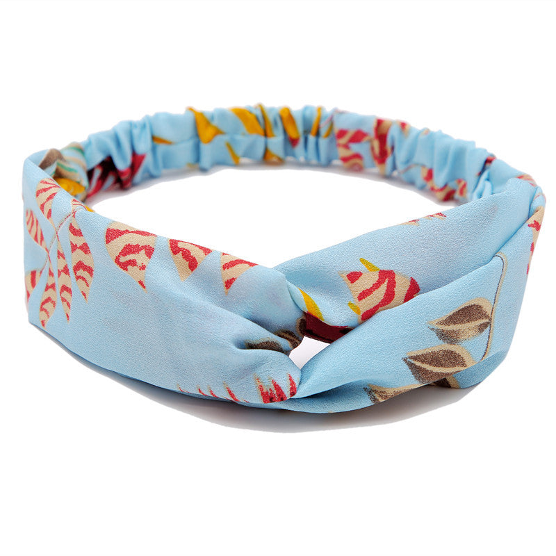 Women's Polka Dot Printed Bohemian Sweet Simple Hair Band