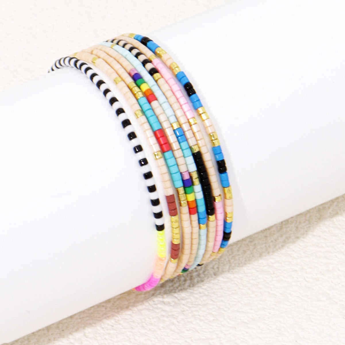 Pulsera de Mujer Estilo Retro Arcoíris de Moda