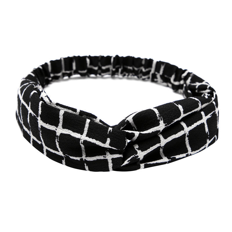 Women's Polka Dot Printed Bohemian Sweet Simple Hair Band