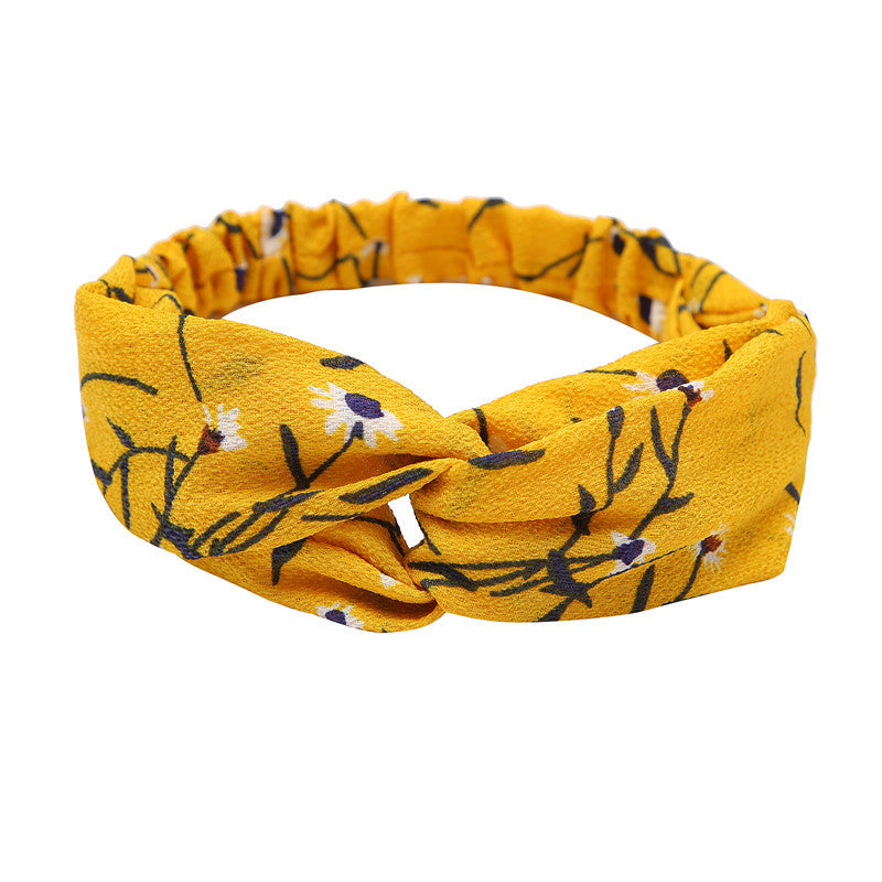 Women's Polka Dot Printed Bohemian Sweet Simple Hair Band