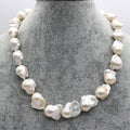 Collar Desnudo Collar de Perlas Barrocas Deslumbrante