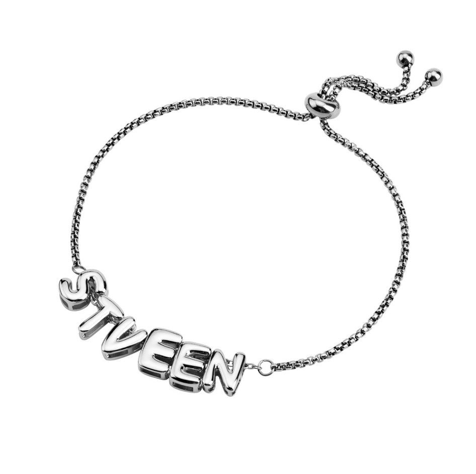 Letter Stretchable Bracelet 26 English Combination Wax Rope Bracelet