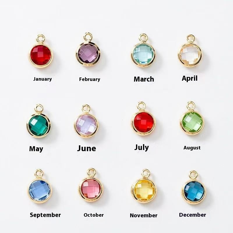 Couple's Commemorative 26 Letter Pendant Bracelet