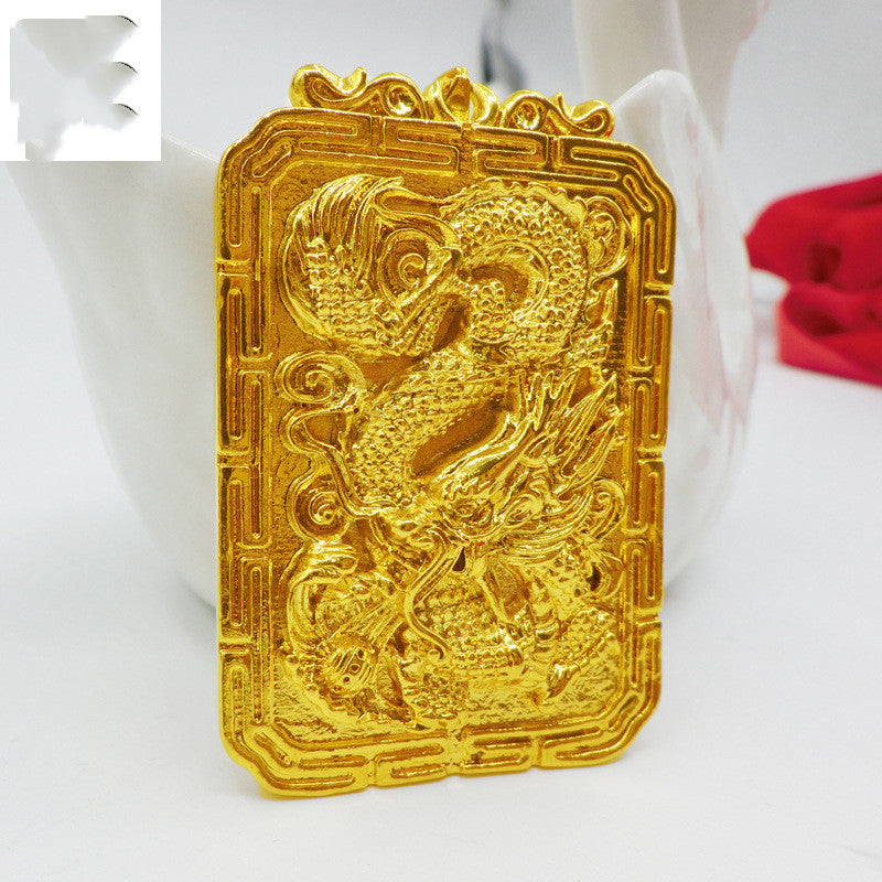 Colgante dragón sólido 40g