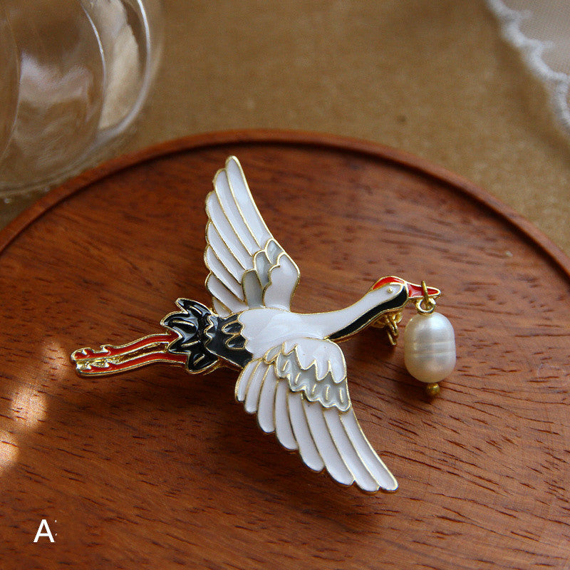 Korsage, Vintage, High-End, blendfreier Schmuck